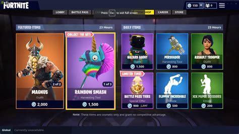 today fortnite item shop